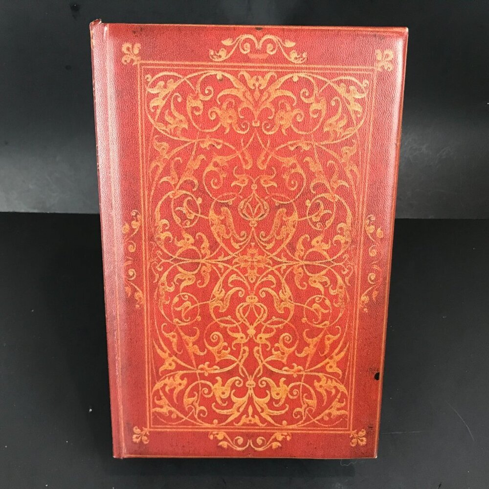 Faux book storage box